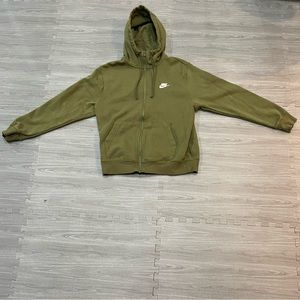 Nike Mens sportswear fleece cloud full zip hoodie